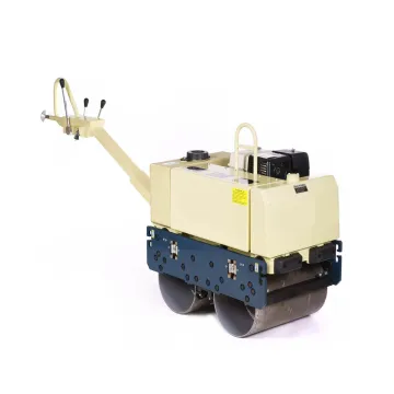 Hand Operation Double Drum Vibratory Road Roller Compactor